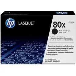 HP, Toner, 80x (BK)