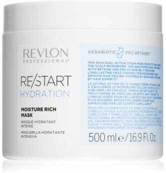 Revlon Professional Re/Start Hydration máscara hidratante para cabelo seco e normal 500 ml. Re/Start Hydration