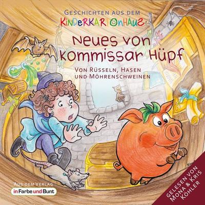 Neues von Kommissar Hüpf - Von Rüsseln, Hasen und Möhrenschweinen - Marek Heindorff,Laura Dümpelfeld,Sarah Schreckenberg, Audio, 9783959360739