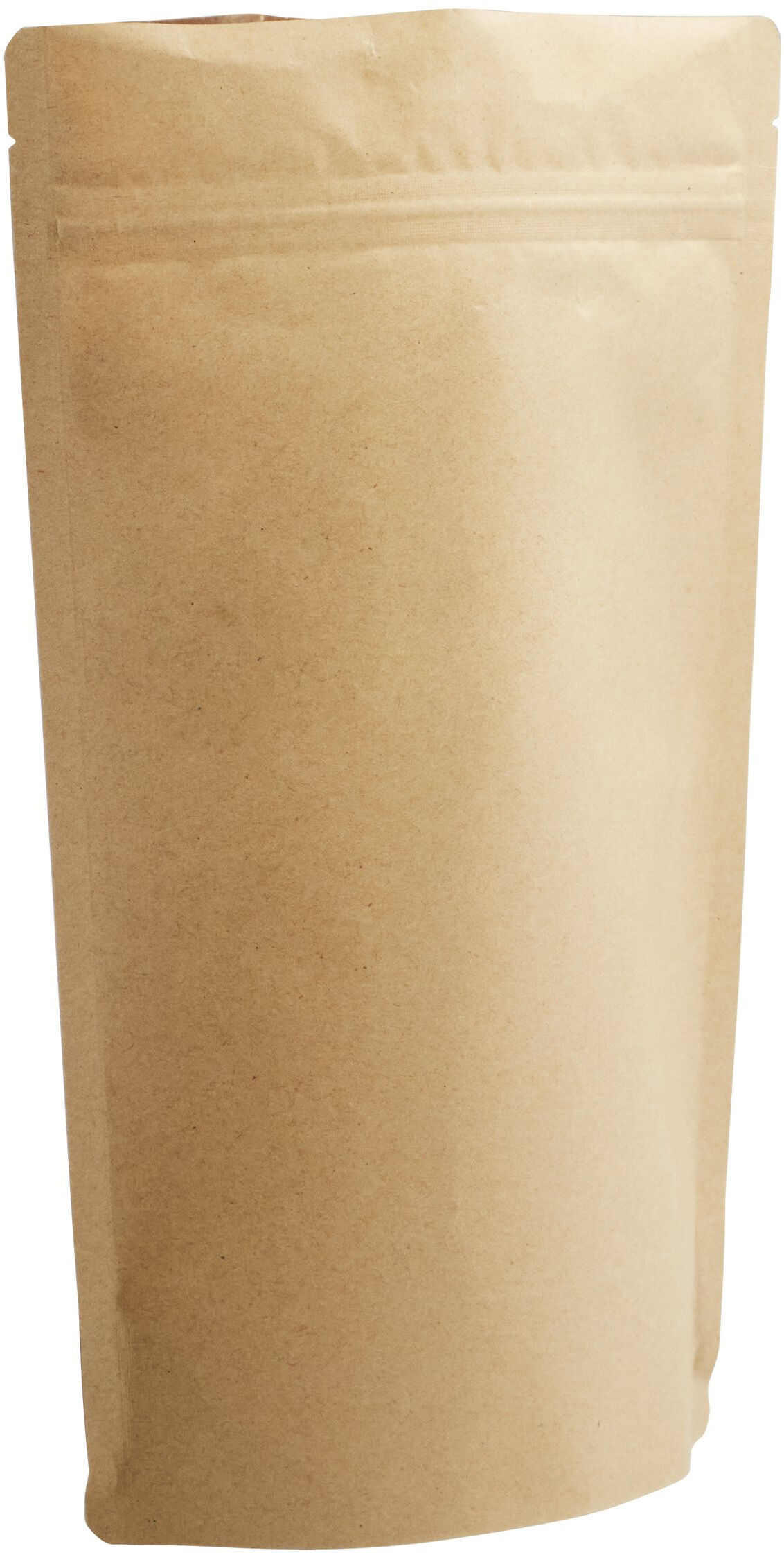 SPRINTIS 500 Unités - Sachets stand-up, papier kraft 210 x 310 mm, papier kraft, aluminium, PP, brun