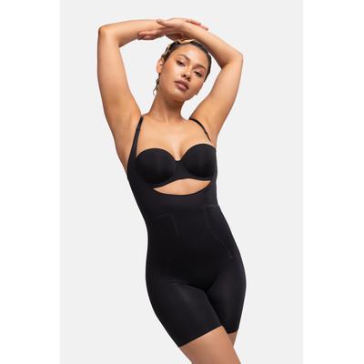 Body DORINA "Absolute Sculpt", Damen, Gr. S, N-Gr, schwarz, Obermaterial: 85% Polyamid, 15% Elasthan, unifarben, Bodys Body, Shapewear
