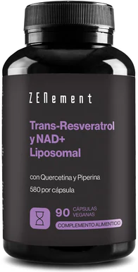 Zenement Trans-Resveratrol Nad+ Liposomada 90 Capsules