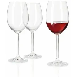 6er-Set Leonardo Rotweinglas Daily 470 ml Glas Transparent Klar