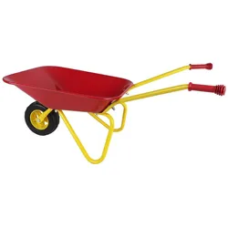 Kids Globe Farming, Gartenhandwerkzeug, Kinder-Schubkarre aus Metall mit Globusmotiv für Kinder