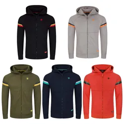 riverso Herren Kapuzenjacke RIVDanilo Regular Fit - Rusty Ochre Red - 3XL