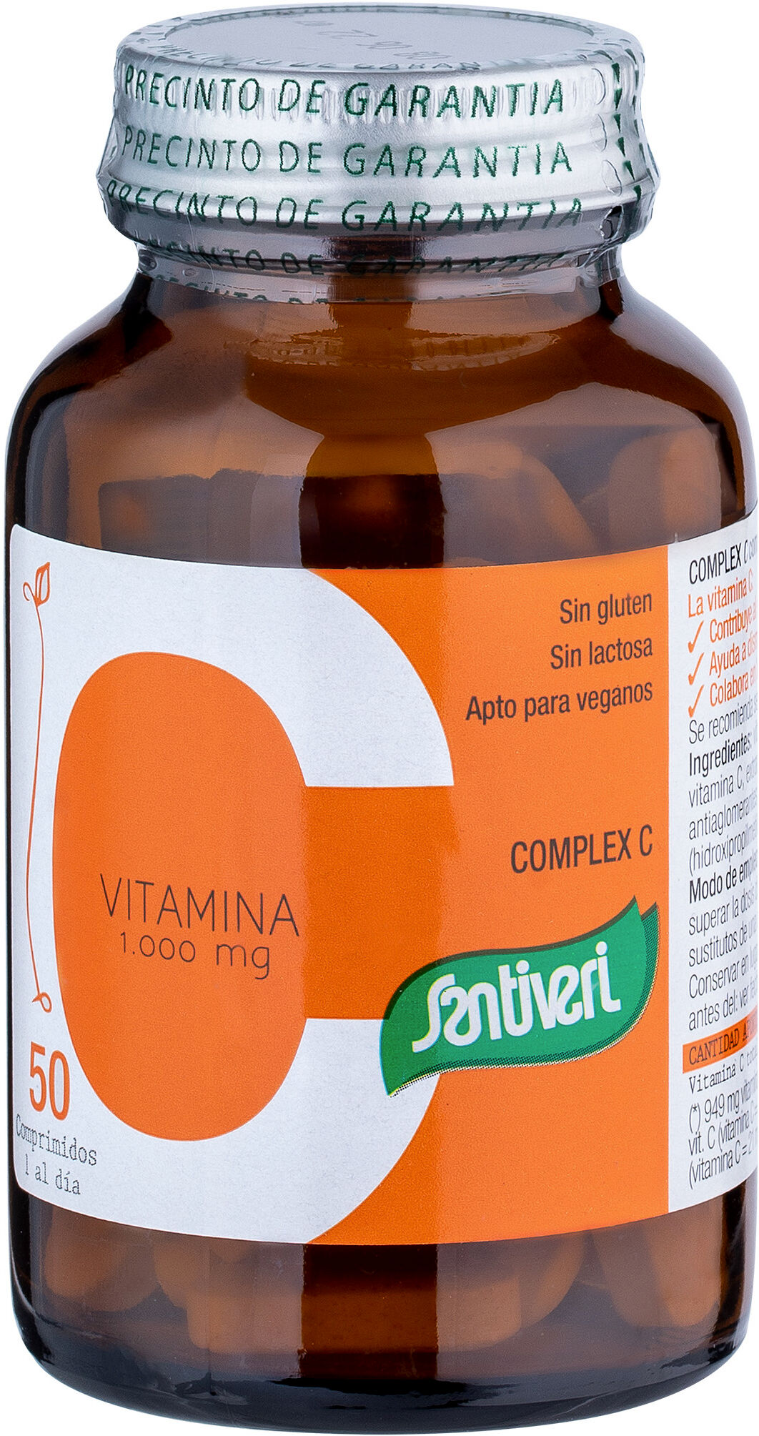 Santiveri Vitamin Complex C 1000 Mg 50 Tablets