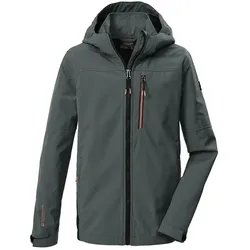 Killtec, Jungen, Laufjacke, KOS 143 BYS SFTSHLL JCKT (164), Grün, 164