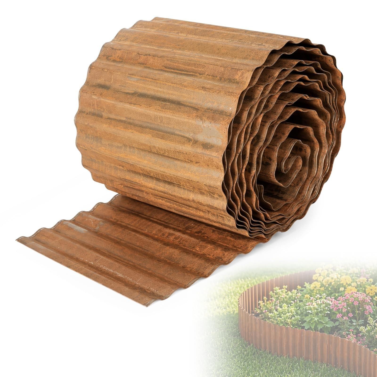 Merkloze Corten Stalen Gazonrand voor de Tuin