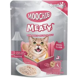 MOOCHIE Thunfisch Bonito in Gelee 70 g Senior