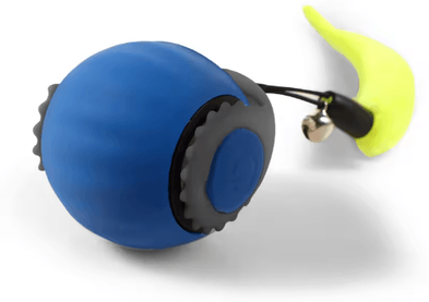 Inspire Picks Smart Rolling Cat Ball Automatic Interactive Toy For Active And Curious Cats blue