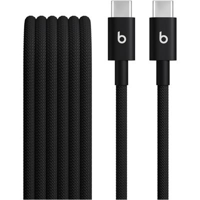 APPLE USB-Kabel "USB-C auf USB-C Gewebtes Kabel", schwarz (bolt schwarz, 2er, pack), 150cmcm, 60 kW, Kabel