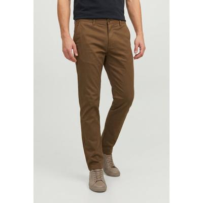 Jack & Jones "JJIMARCO mit Badge und hohem Tragekomfort" unifarben, modisch, slim fit, Baumwollmischung