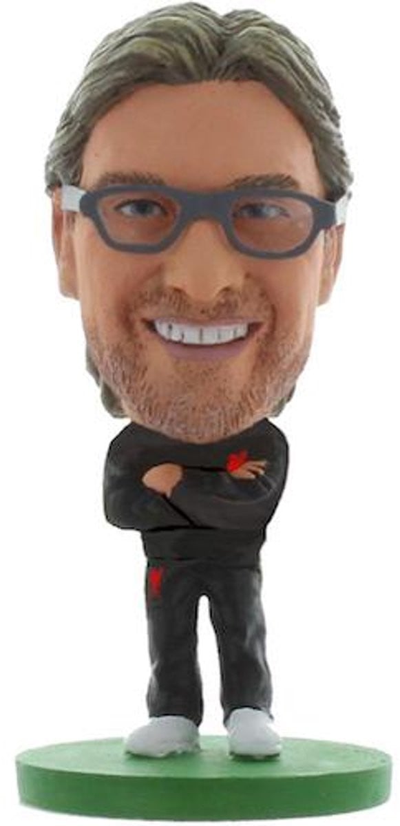 SoccerStarz Liverpool FC Jurgen Klopp Tracksuit Tabletop Figuur voor Volwassenen