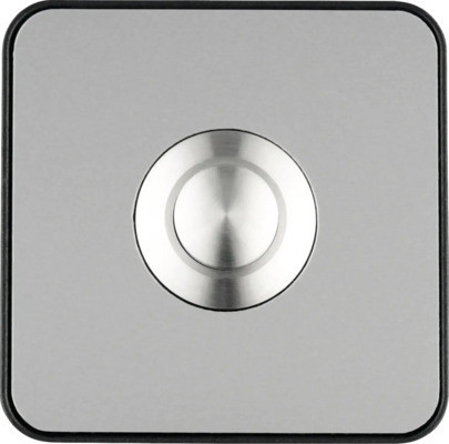Grothe GRO64181 Deurbelknop Piccolo Piazza, roestvrij staal