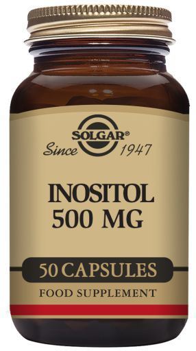 Solgar Inositol 500 mg 50 Capsules
