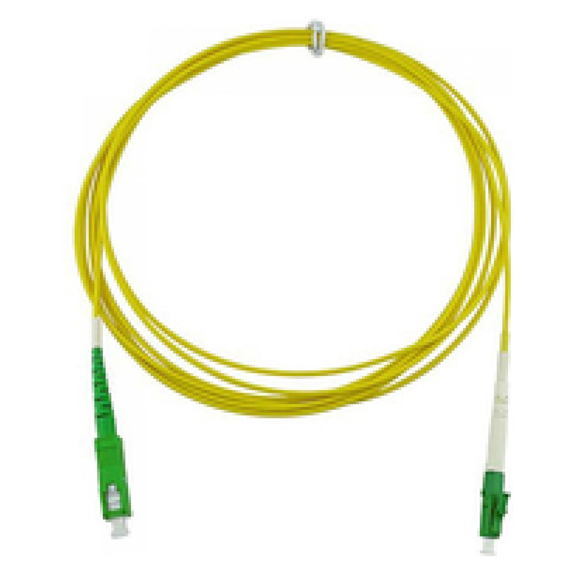 CBO LWL Patchkabel LC/APC > SC/APC SM OS2 gelb 15m (SFP2122BU15MM)