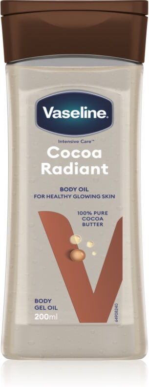 Vaseline Cocoa Radiant huile pour le corps 200 ml