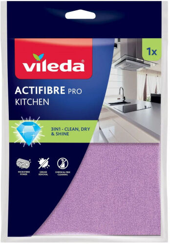 VILEDA Actifibre Chiffon microfibre pour cuisine 1 pc 183303