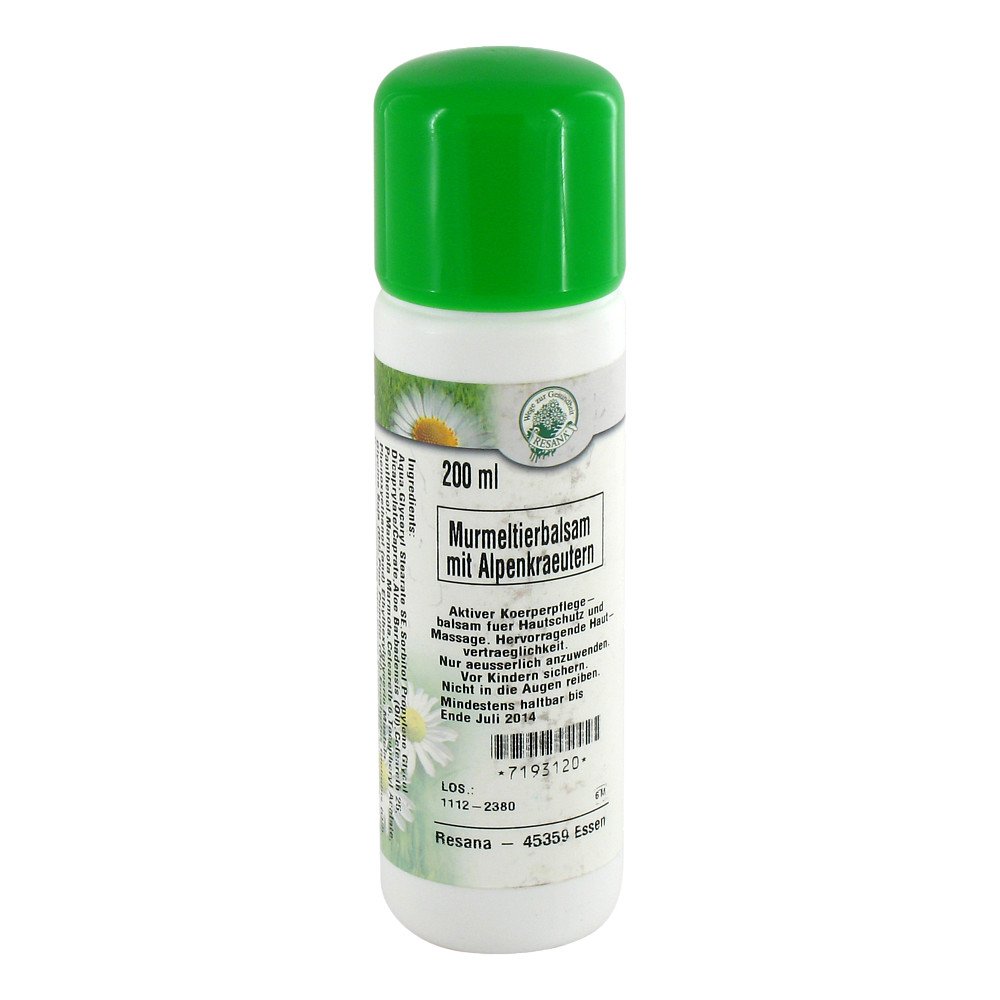 Resana GmbH Murmeltier Balsam mit Alpenkräutern 07193120