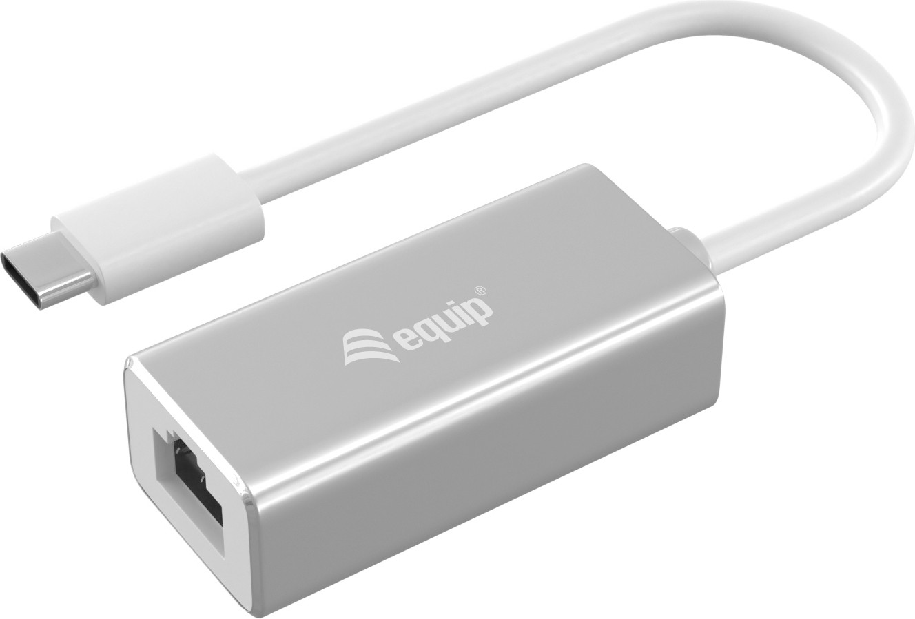 Equip Adapter USB-C naar RJ45 10/100/1000 0,15m