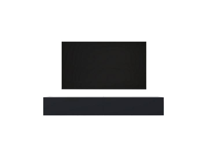 doporro TV-Board TV-schrank Fernsehschrank Low-Board TV-Tisch Wand-hängend F02