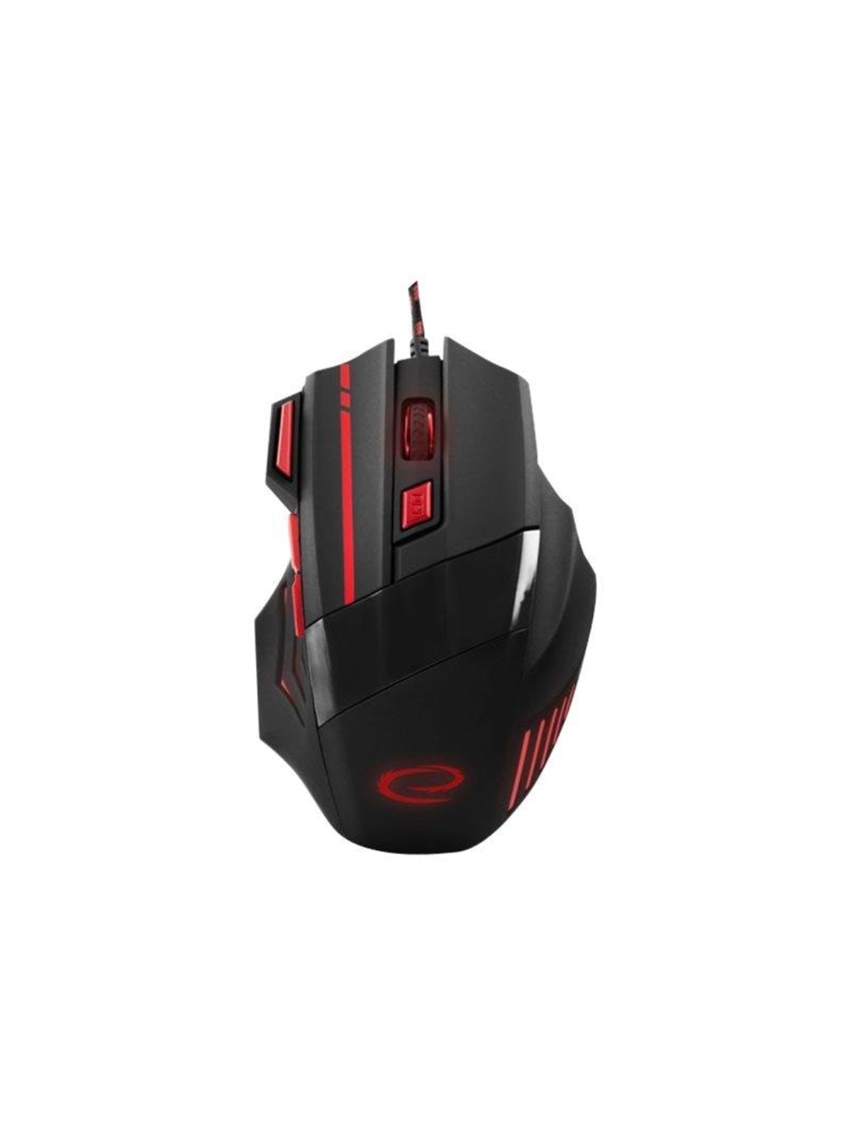 Esperanza MX201 WOLF - mouse - USB - red - Maus (Rot)