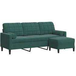 vidaXL, Sofa + Bettsofa, Michelle (3-Sitzer)