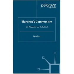 Blanchot's Communism, Sachbücher von L. Iyer