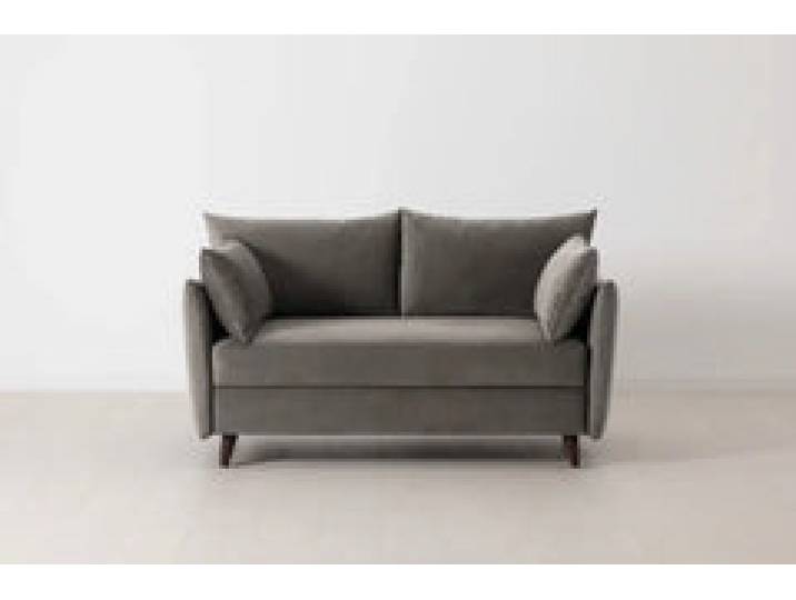 Model 08 Zweisitzer-Schlafsofa , Elefantengrau
