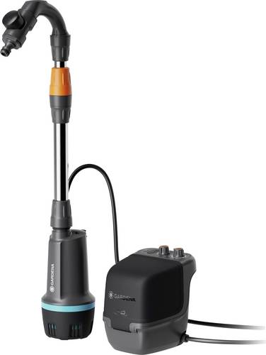 GARDENA Akku-Regenfasspumpe 2400 ComfortAutomatic 18V P4A solo Regenwassernutzungsanlage 2400 l/h 1.8m