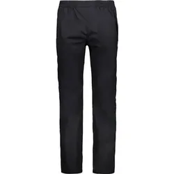 CMP Herren Regenhose MAN PANT RAIN WITH FULL LENGHT SIDE ZIPS, Größe 24 in Schwarz Schwarz