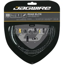 Bremszugset Road Elite Link, JAGWIRE, Kompatibel mit SRAM/Shimano Road, Farbe: Schwarz, VE: 1 Set