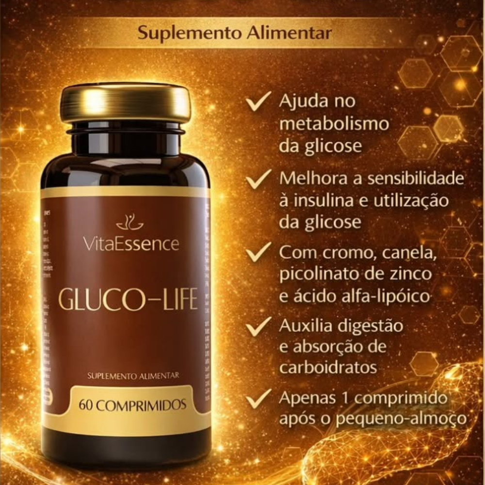 VitaEssence Gluco-Life Glucose Metabolism Food Supplement 60&nbsp;pills