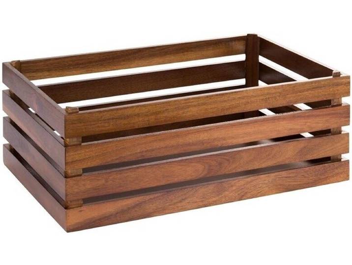Aps Superbox Acaciahouten Krat 555x350mm - APS FT149