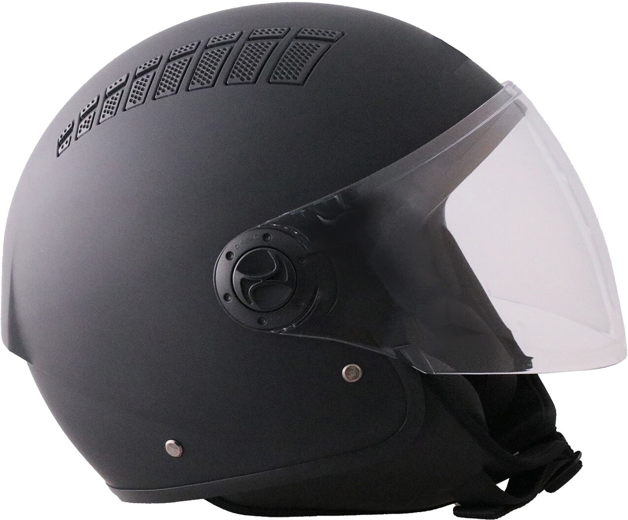 Alpha MOTORS Jethelm Pro schwarz