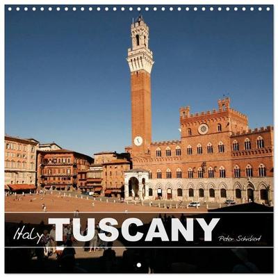 Italy - Tuscany (Wall Calendar 2027 12 × 12 Inch) CALVENDO 12 Month Wall Calendar