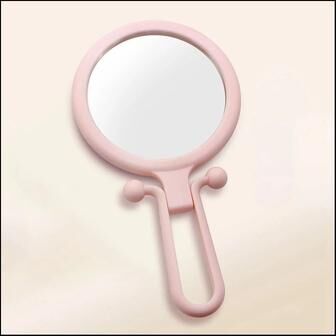 Uplift Essentials 10X Handheld Precision Magnifier Double Sided Folding Makeup Mirror With Adjustable Handle 10X Handheld Precision Magnifier Double Sided Folding Makeup Mirror With Adjustable Handle