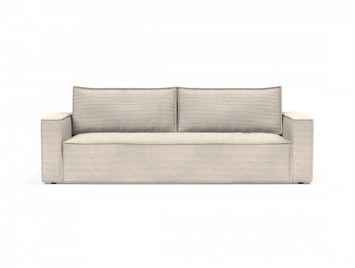 INNOVATION LIVING ™ 3-Sitzer Newilla, Sofa mit Funktion in Cord oder Boucle-Bezug, bequem & modern, Pocket Spring Komfort, großer Stauraum, stabile Stahlkonstruktion