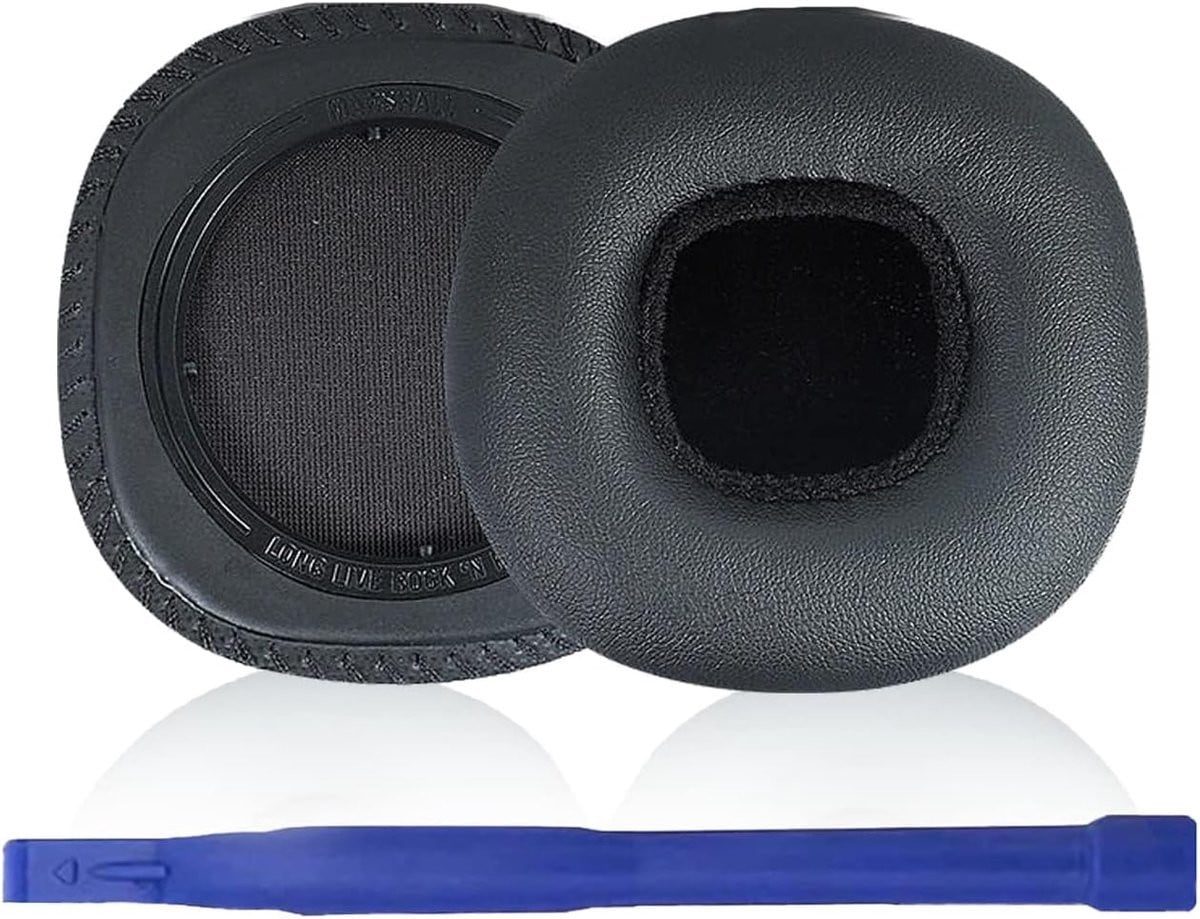 Vervangende traagschuim oorkussens van leer voor Marshall Bluetooth-hoofdtelefoons