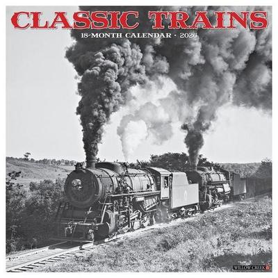 Classic Trains 2026 Wall Calendar