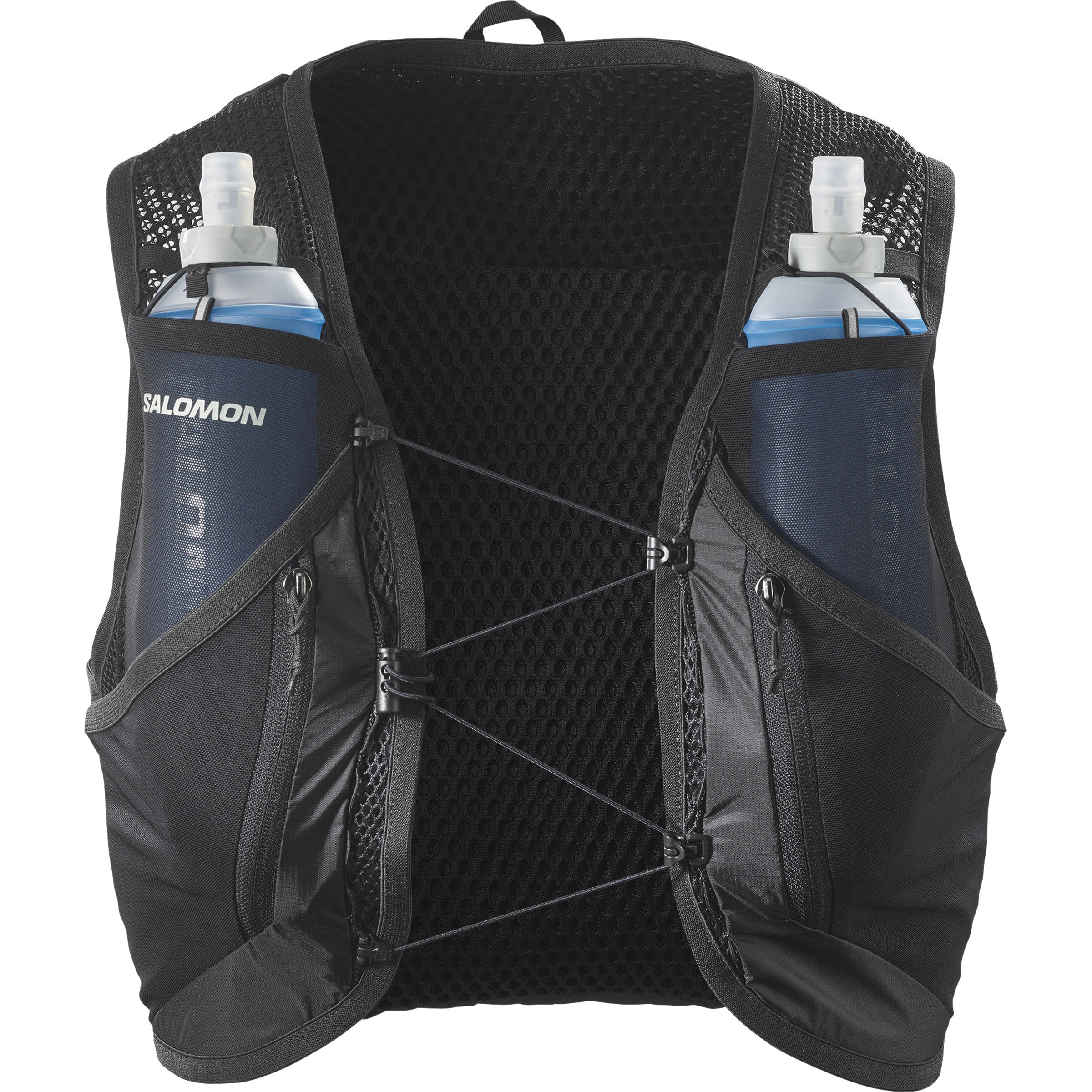 Salomon Active Skin 12 Set Trailrunningrucksack Trailrunningrucksäcke schwarz Größe 12L | L Trailrunning | Laufen
