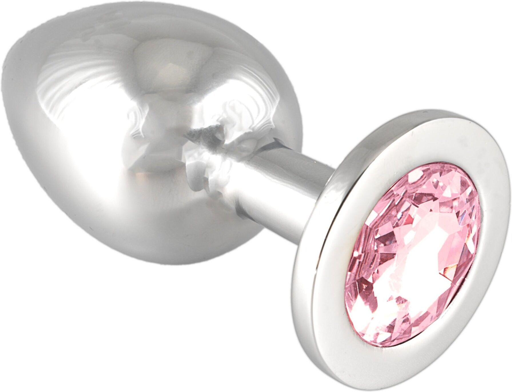 Rimba Anus piquet GRAND avec cristal rose L