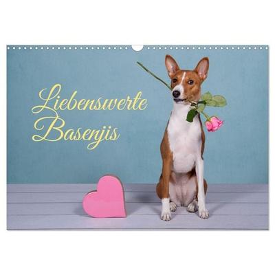 Liebenswerte Basenjis (Wandkalender 2027 DIN A3 quer), CALVENDO Monatskalender