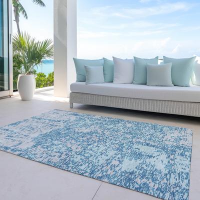Addison Rugs Machine Washable Indoor/ Outdoor Abstract Pixels Chantille Rug