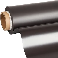 Magnetfolie stark, roh 1.070 mm | 10 m | 0,75 mm, Ferrit, braun