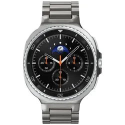 Spigen Modern Fit Titanium (18 mm, 20 mm, Metal, Stainless Steel, Titanium), Uhrenarmband, Silber