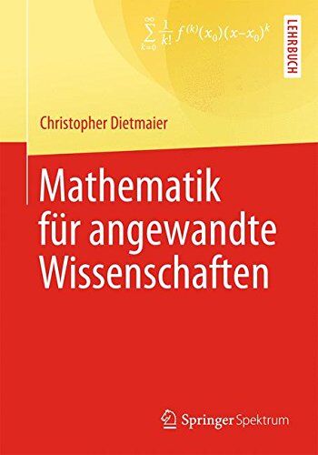Christoph Dietmaier - Mathematik für angewandte Wissenschaften - Preis vom 30.09.2026 22:30:23 h