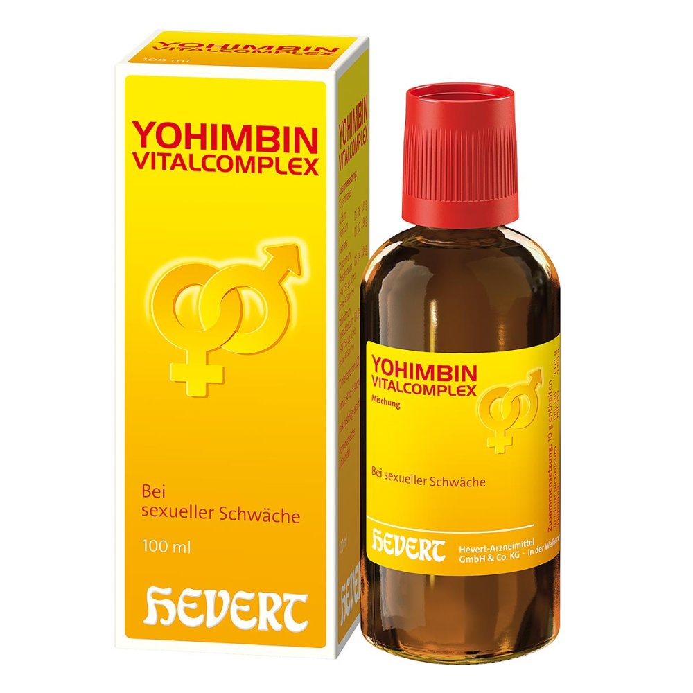 Hevert-Arzneimittel GmbH & Co. KG Yohimbin Vitalcomplex Hevert Tropfen 00352851