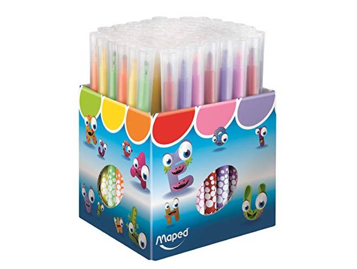 Maped Color'PEPS Long Life, 845000 viltstiften met 72-delige display