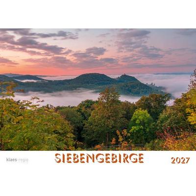 Siebengebirge 2027 Bildkalender A4 quer, spiralgebunden